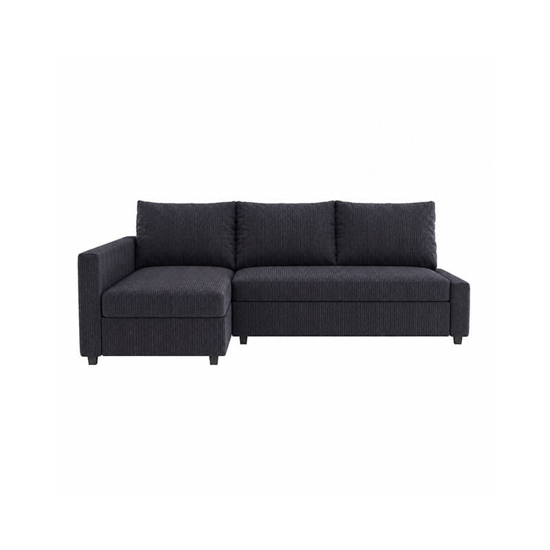 FRIHETEN Sofa Bed with Left Chaise Cover-Corduroy Ash Gray