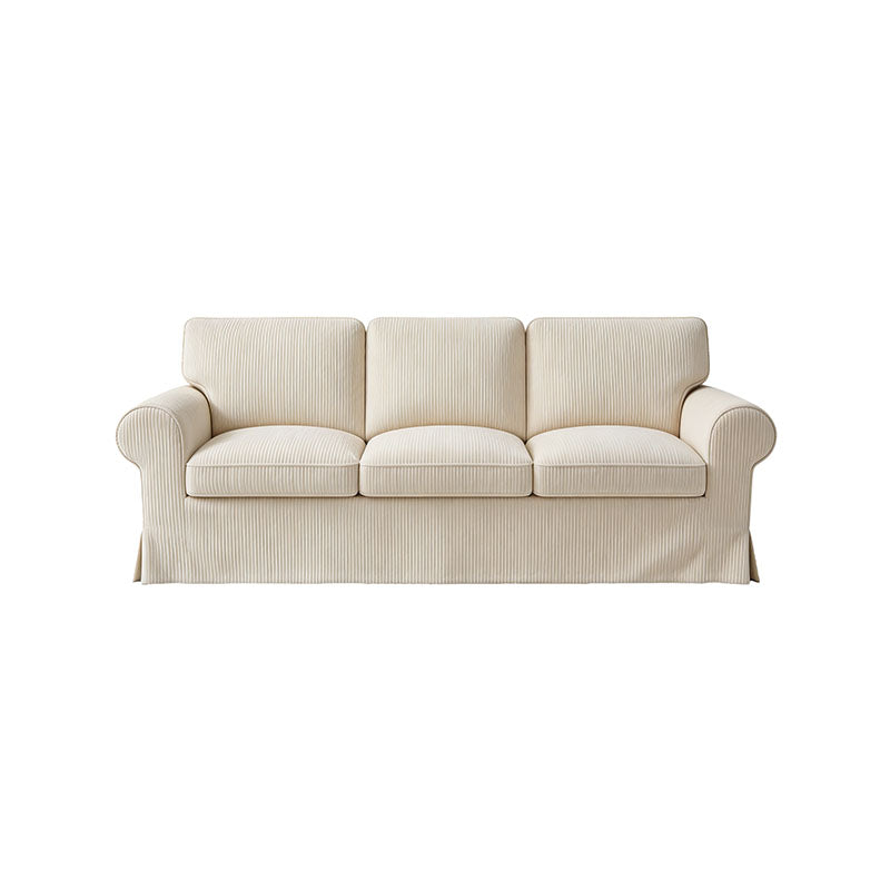 EKTORP 3-Seater Sofa Cover-Corduroy Cream