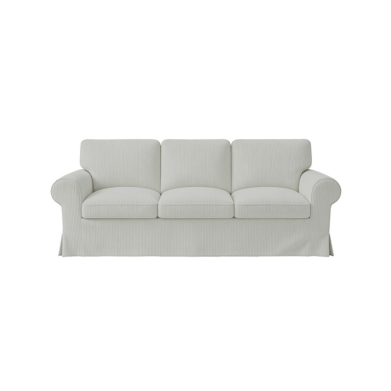 UPPLAND 3-Seat Sofa Cover-Corduroy Mink taupe
