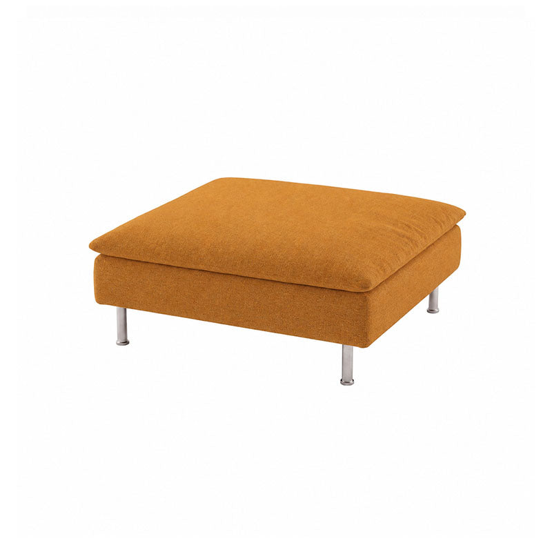 SODERHAMN Footstool Cover-Canvas Mango