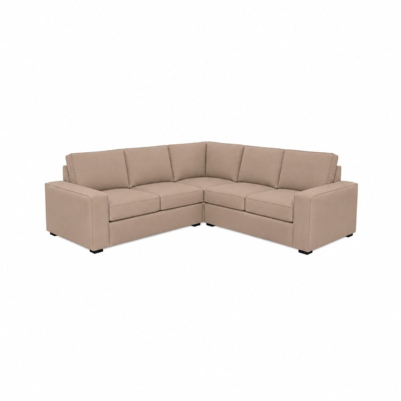 KIVIK 4-Seat Corner Sofa Cover-Corduroy Latte