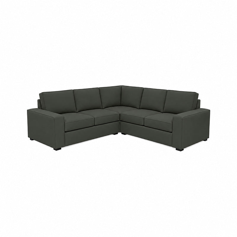 KIVIK 4-Seat Corner Sofa Cover-Canvas Charcoal