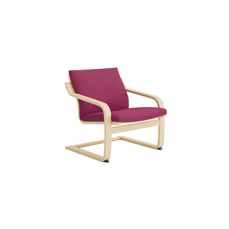 POANG Low-Back Armchair Cover-Canvas Berry plum