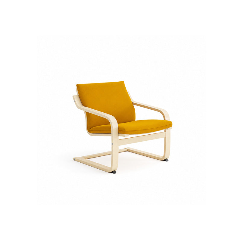 POANG Low-Back Armchair Cover-Corduroy Mustard