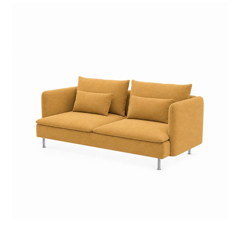 SODERHAMN 3-Seat Sofa Cover-Canvas Mango