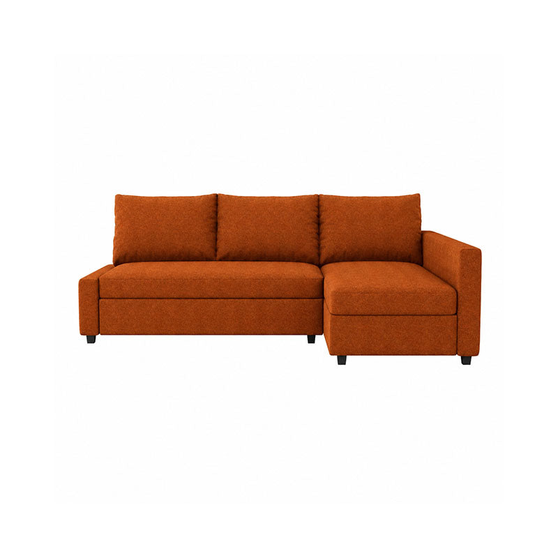 Funda de sofá cama FRIHETEN con chaise longue a la derecha - Microfibra ceniza