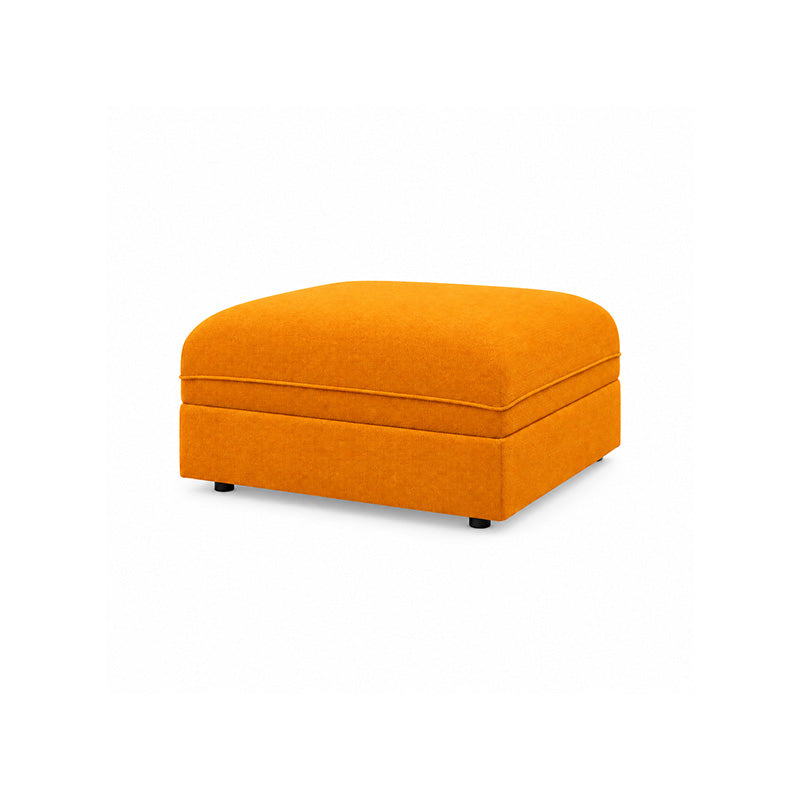 Vallentuna Seat Module Cover, Without Storage-Velvet yellow