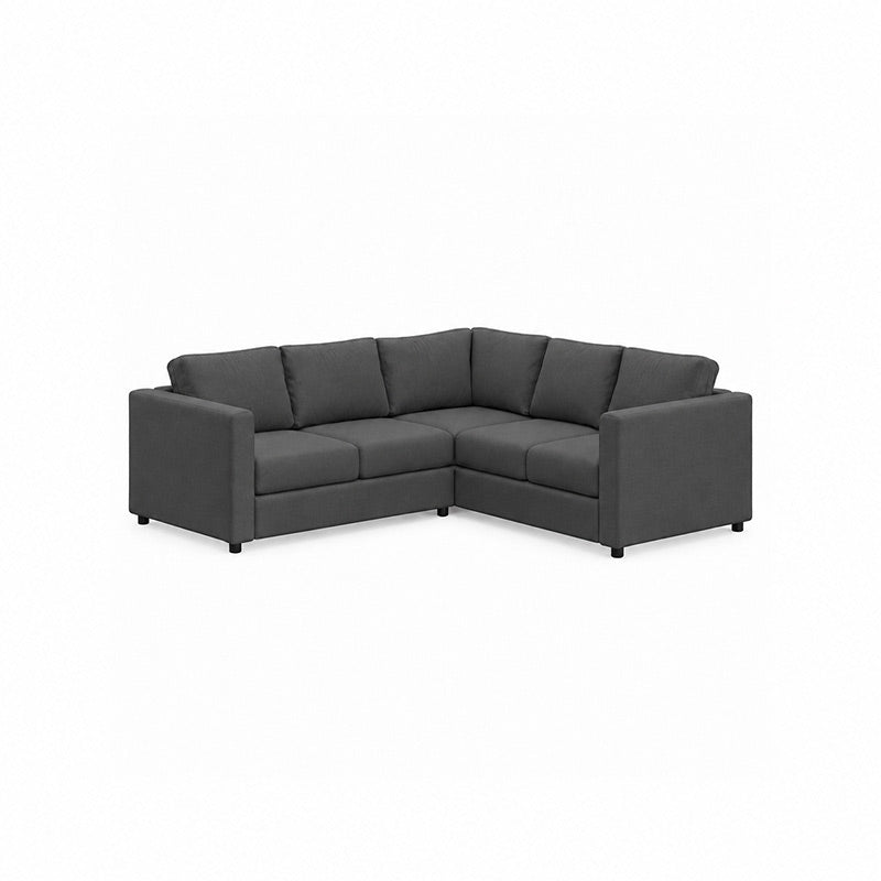 Finnala 4 Seat Corner Sofa Cover-Corduroy Ash Gray