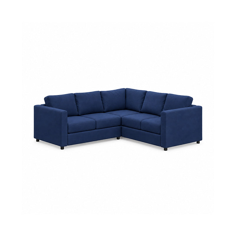 Finnala 4 Seat Corner Sofa Cover-Chenille Midnight