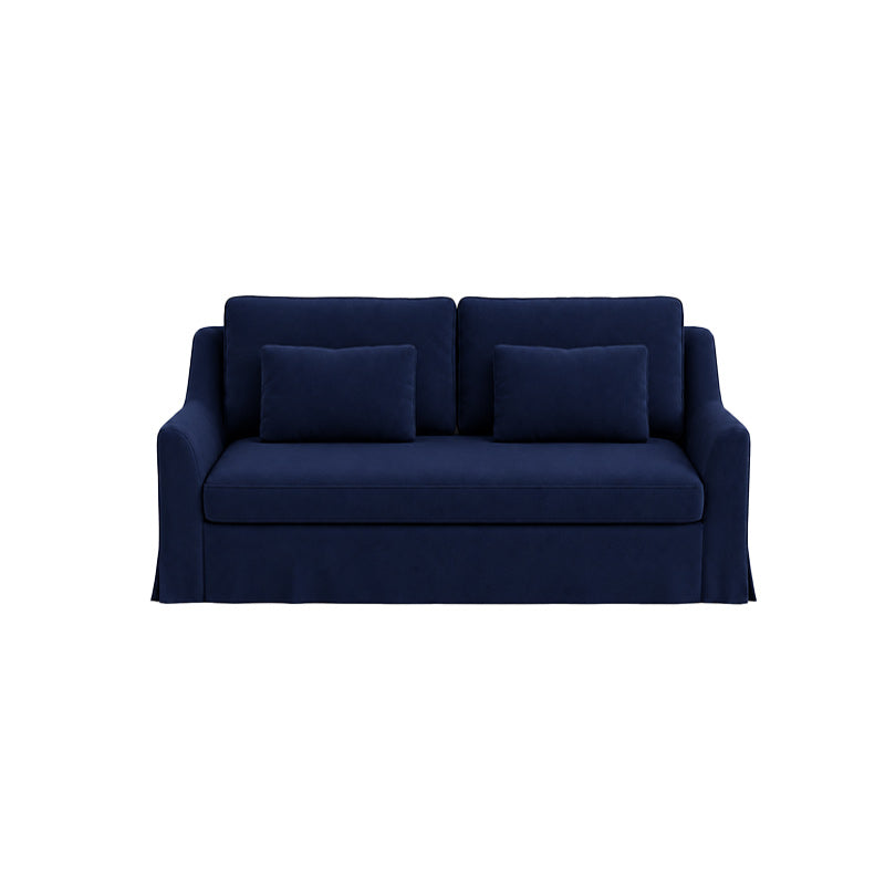Färlöv 3 Seater Sofa Cover-Velvet cobalt-blue