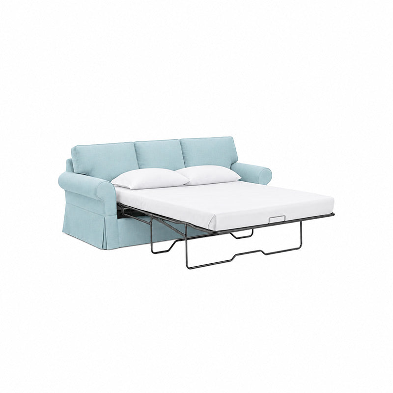 Pottery Barn Basic Sleeper Sofa Cover-Microfiber Mint