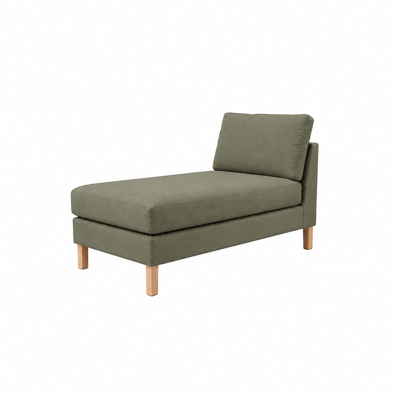 Karlstad Chaise Lounge Cover-Corduroy Olive