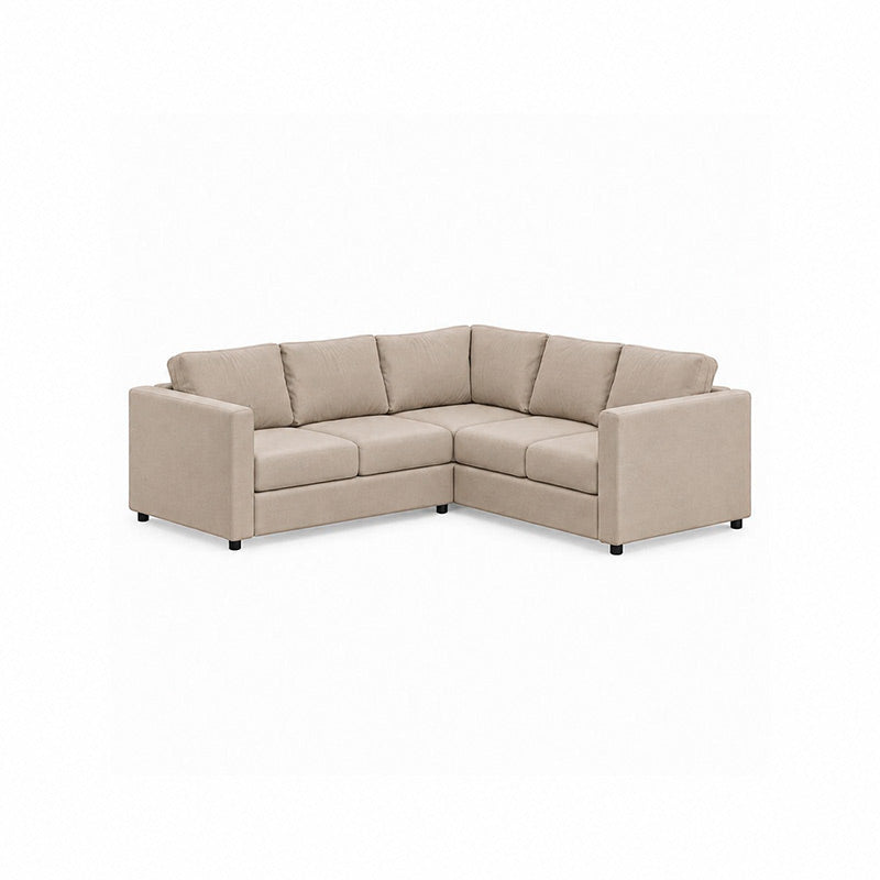 Finnala 4 Seat Corner Sofa Cover-Corduroy Mink taupe