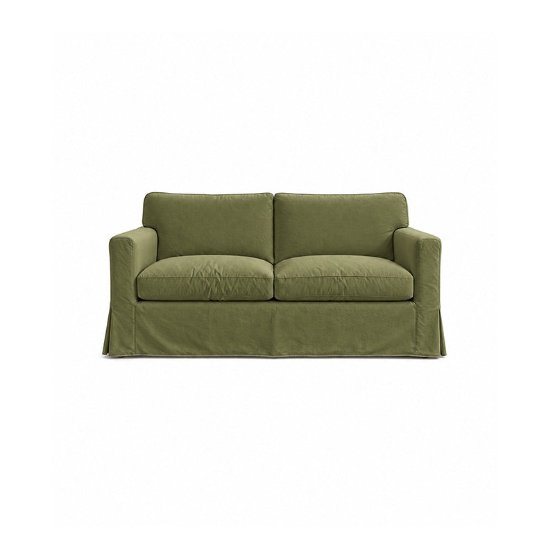 Sandby 2 Seater Sofa Cover-Chenille Winter Moss