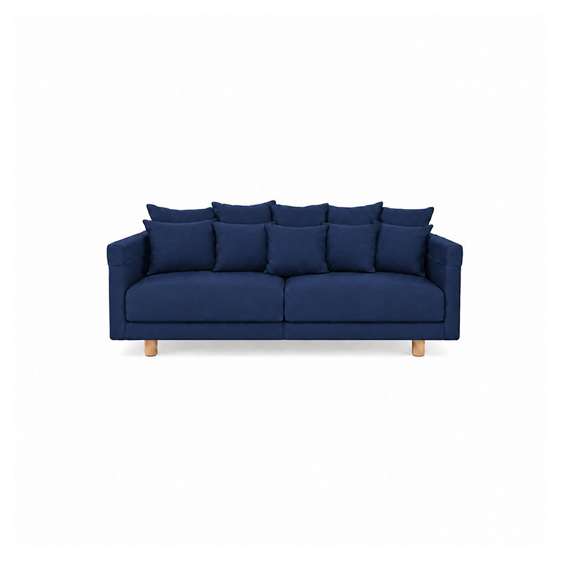 Stockholm 2017 3 Seater Sofa Cover-Canvas Deep blue