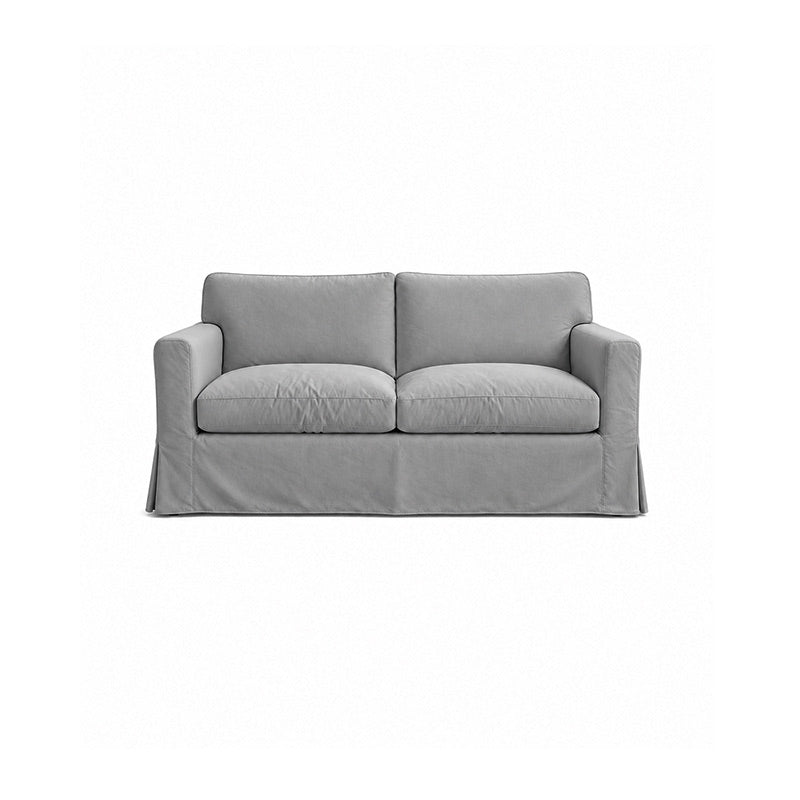 Sandby 2 Seater Sofa Cover-Corduroy Gray