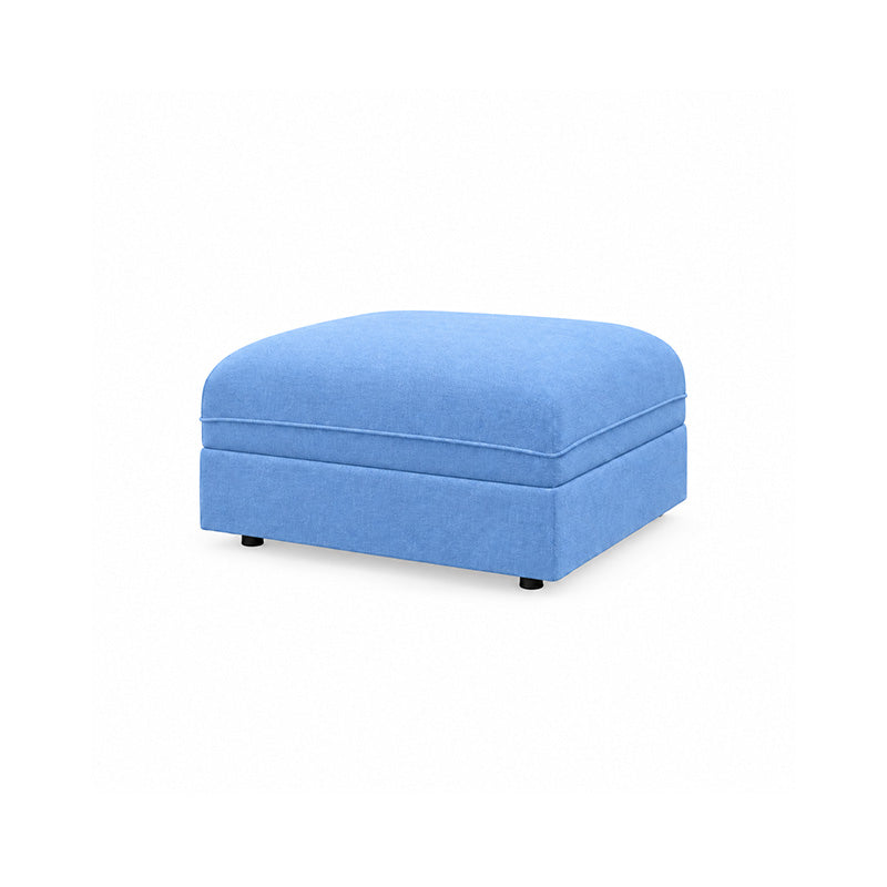 Vallentuna Seat Module Cover, Without Storage-Structural Weave powder blue