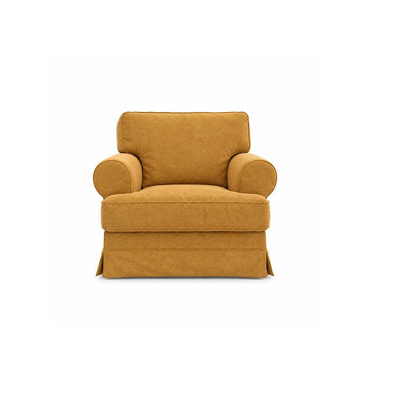 Barkaby Armchair Cover-Chenille Amber