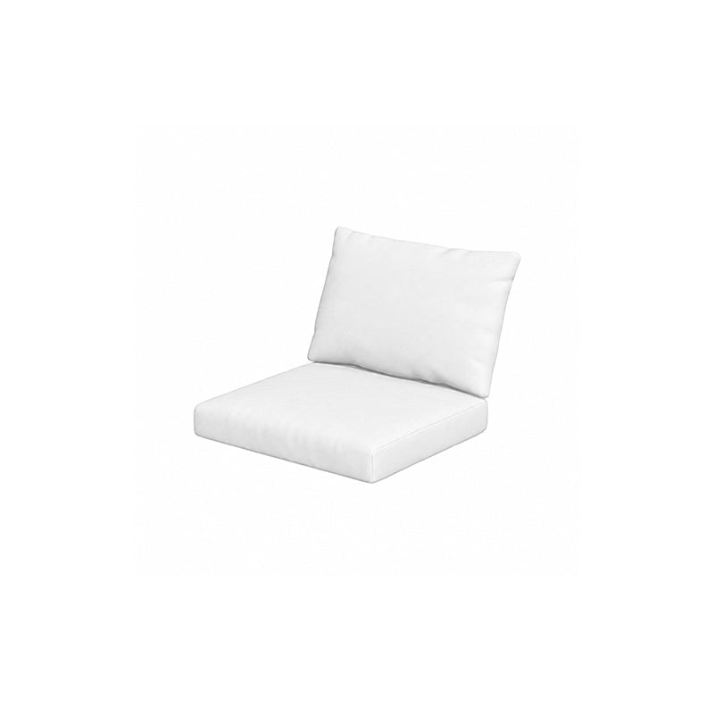 Stockholm Rattan Chair Cushion Cover Set-Canvas Ivory