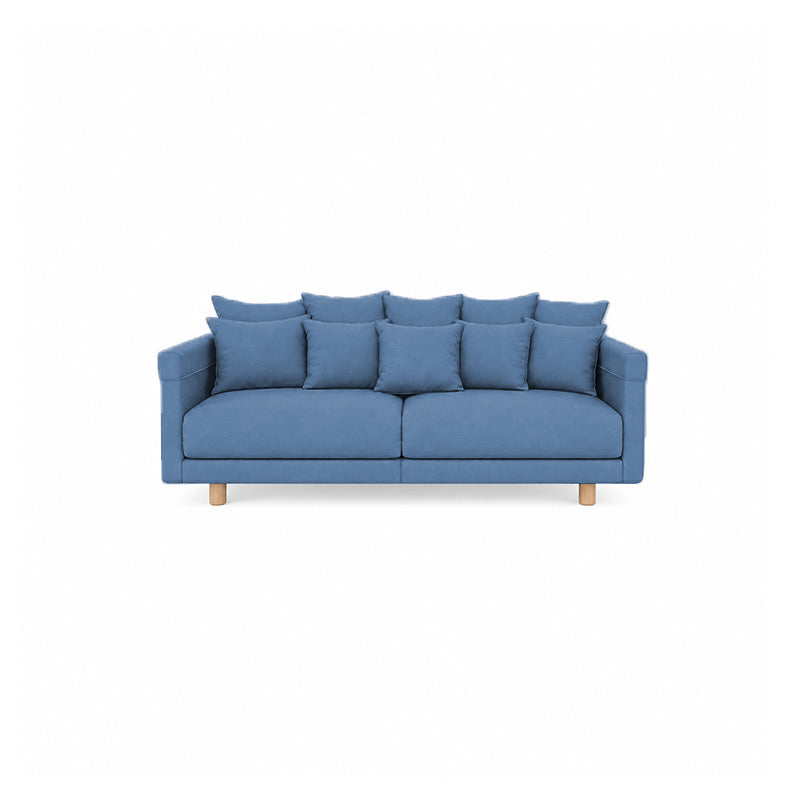 Stockholm 2017 3 Seater Sofa Cover-Structural Weave Powder-blue