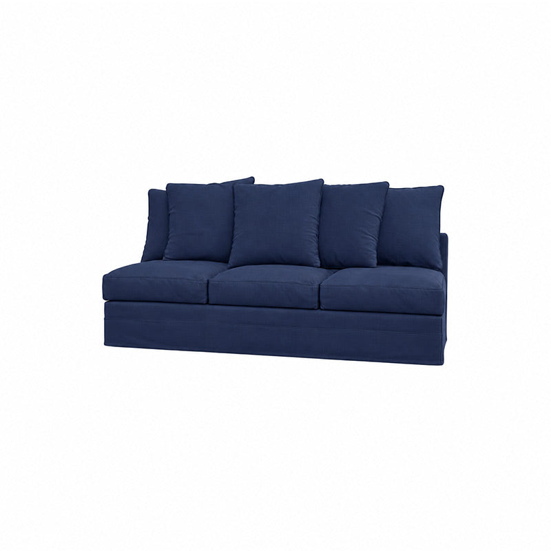 Gronlid 3 Seat Section Cover-Structural Weave navy