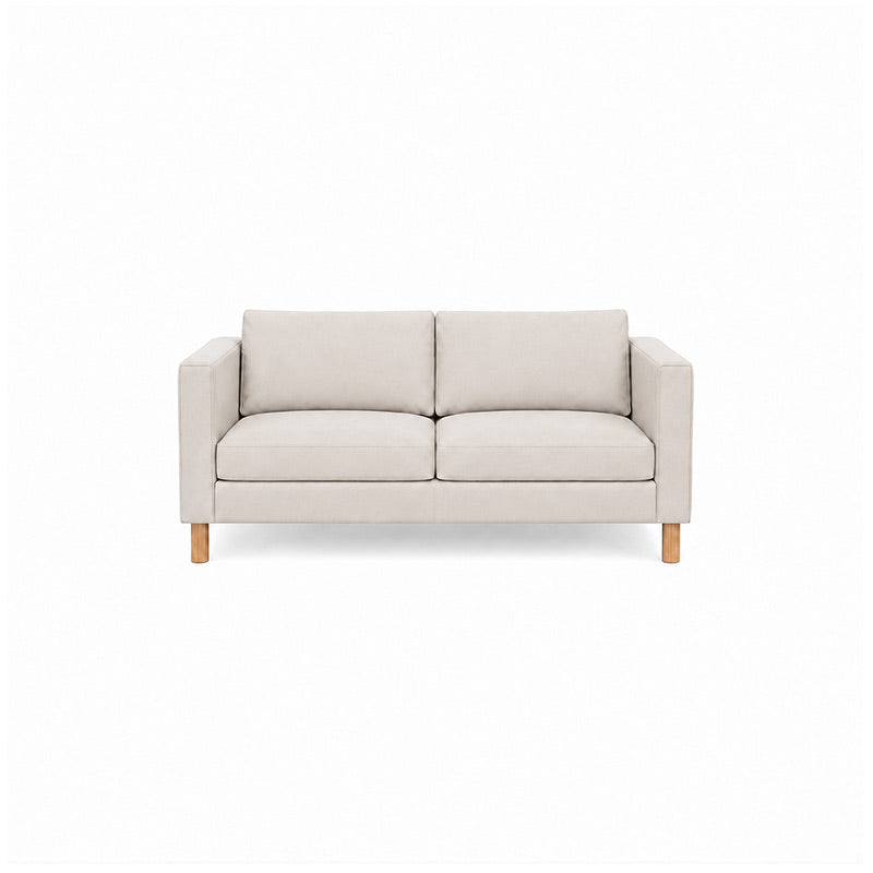 Karlstad 2 Seater Sofa Cover-Chenille Buttermilk