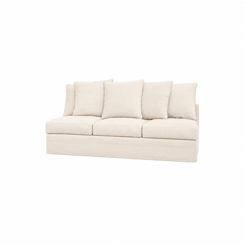 Gronlid 3 Seat Section Cover-Structural Weave Cream