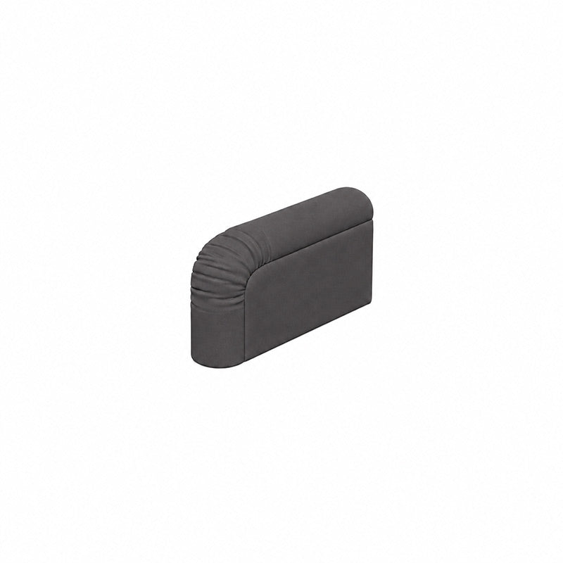 Stocksund Armrest Protectors, One pair-Velvet gray