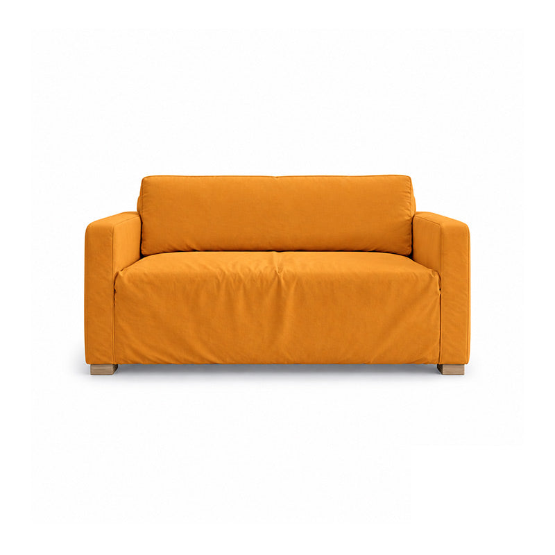 Solsta Sofa Bed Cover-Corduroy Mustard
