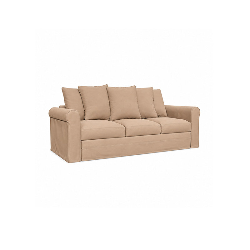 Grönlid 3 Seater Sofa Cover-Canvas Oatmeal