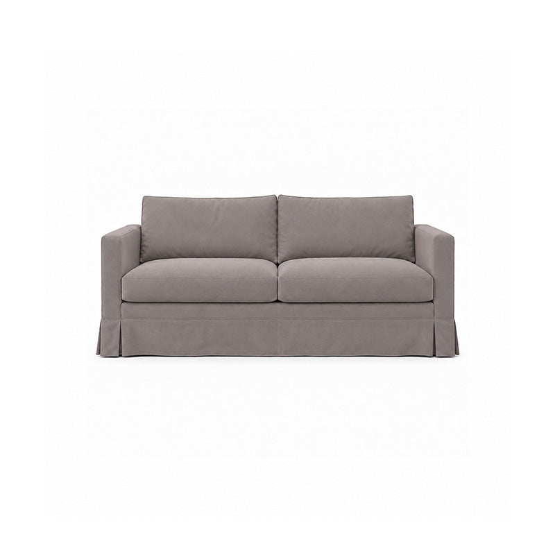 Karlstad 3 Seater Long Skirt Sofa Cover-Chenille Antelope