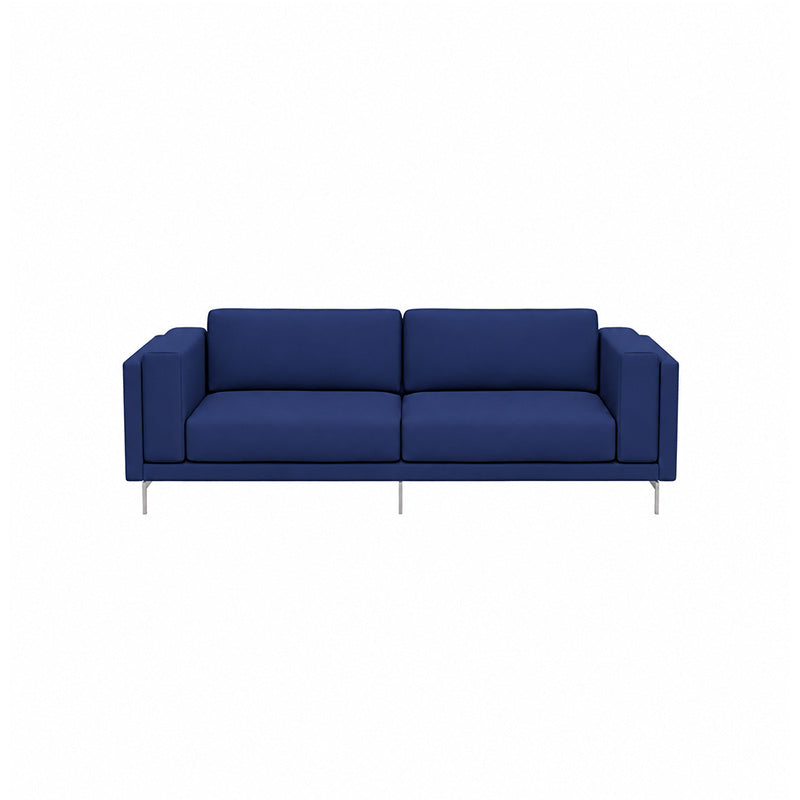 Nockeby 3 Seater Sofa Cover-Canvas Deep blue