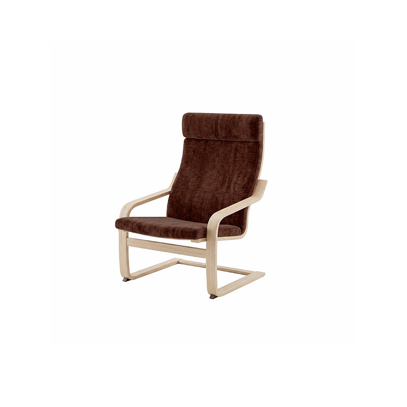 POANG armchair cover 1-Chenille Chestnut