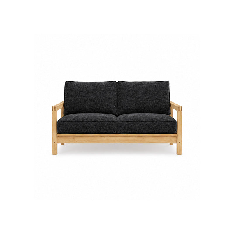 Lillberg 2 Seater Sofa Cover-Chenille Black