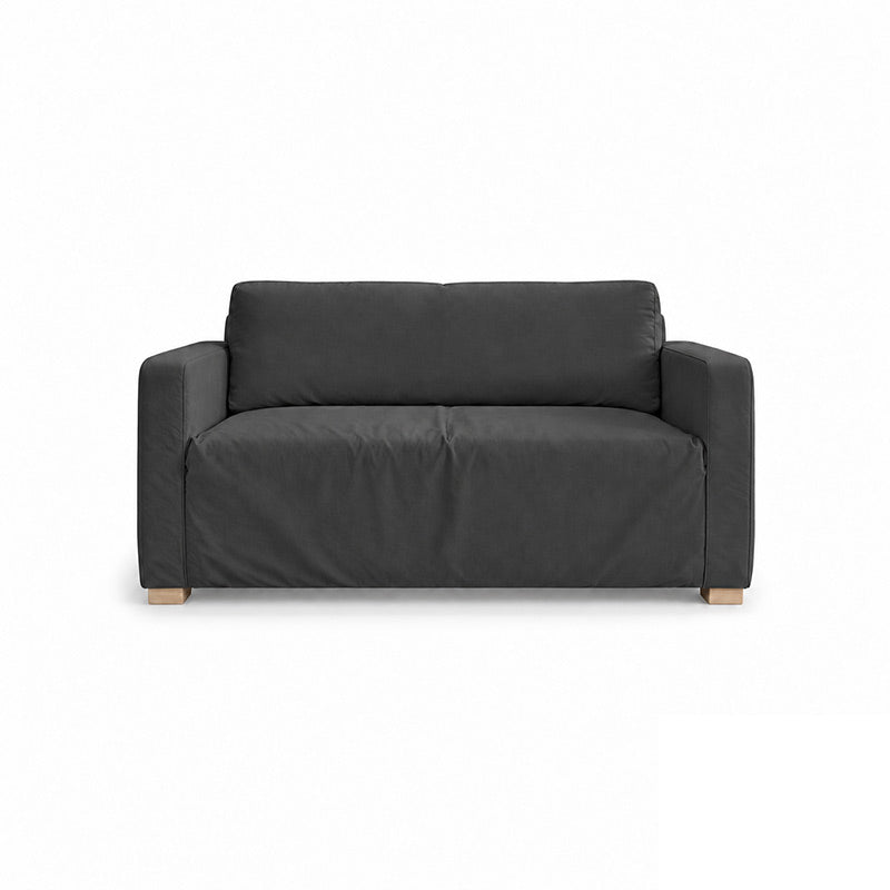 Solsta Sofa Bed Cover-Chenille Graphite
