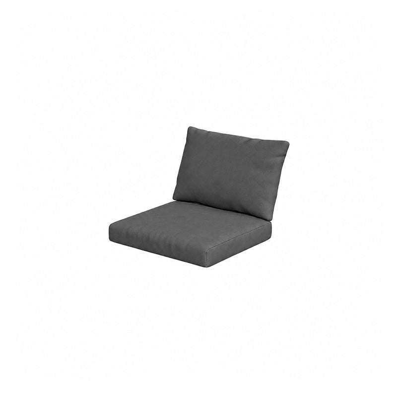 Stockholm Rattan Chair Cushion Cover Set-Corduroy Ash Gray