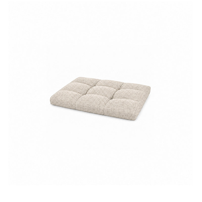 Poang Armchair Ottoman3-Patterned Weave Cream