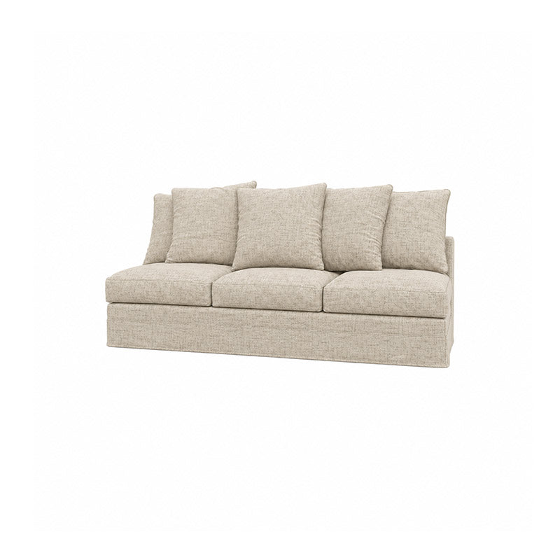 Gronlid 3 Seat Section Cover-Patterned Weave Cream