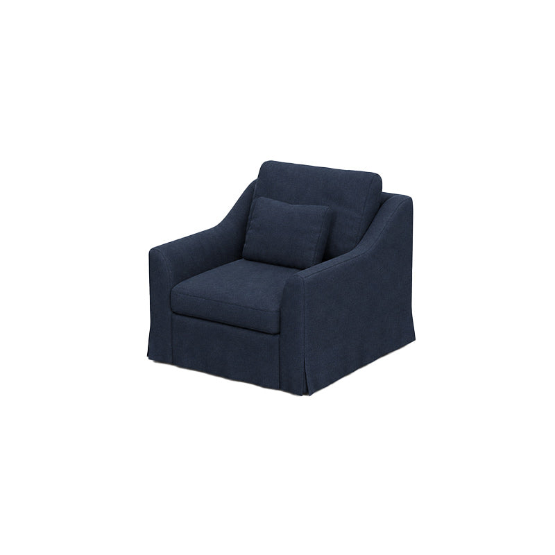 Färlöv Armchair Cover-Chenille-Midnight