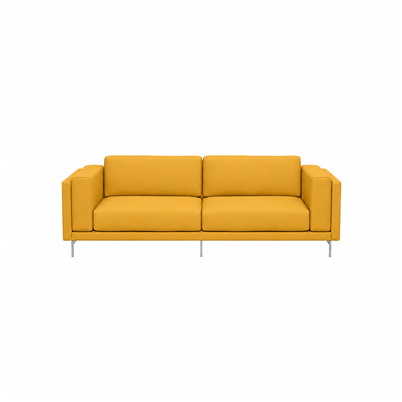 Nockeby 3 Seater Sofa Cover-Structural Weave Mango