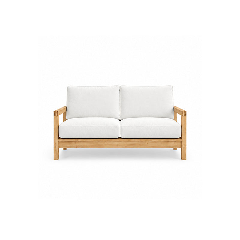 Lillberg 2 Seater Sofa Cover-Corduroy Silver White