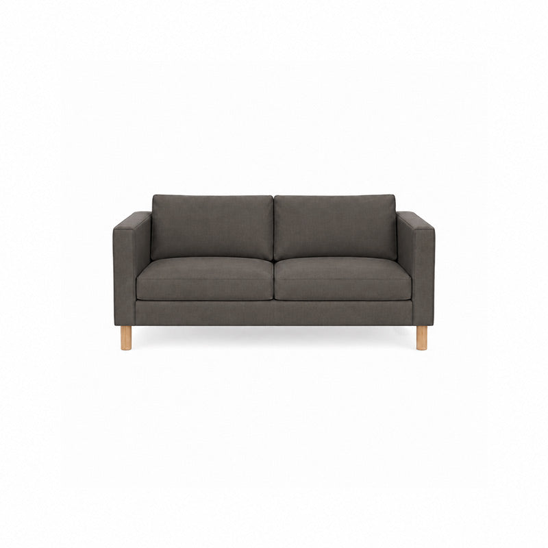 Karlstad 2 Seater Sofa Cover-Microfiber Ash