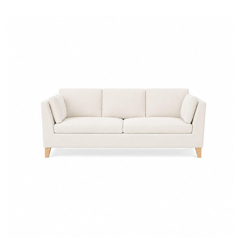 Stockholm 3 Seater Sofa Cover-Chenille Buttermilk