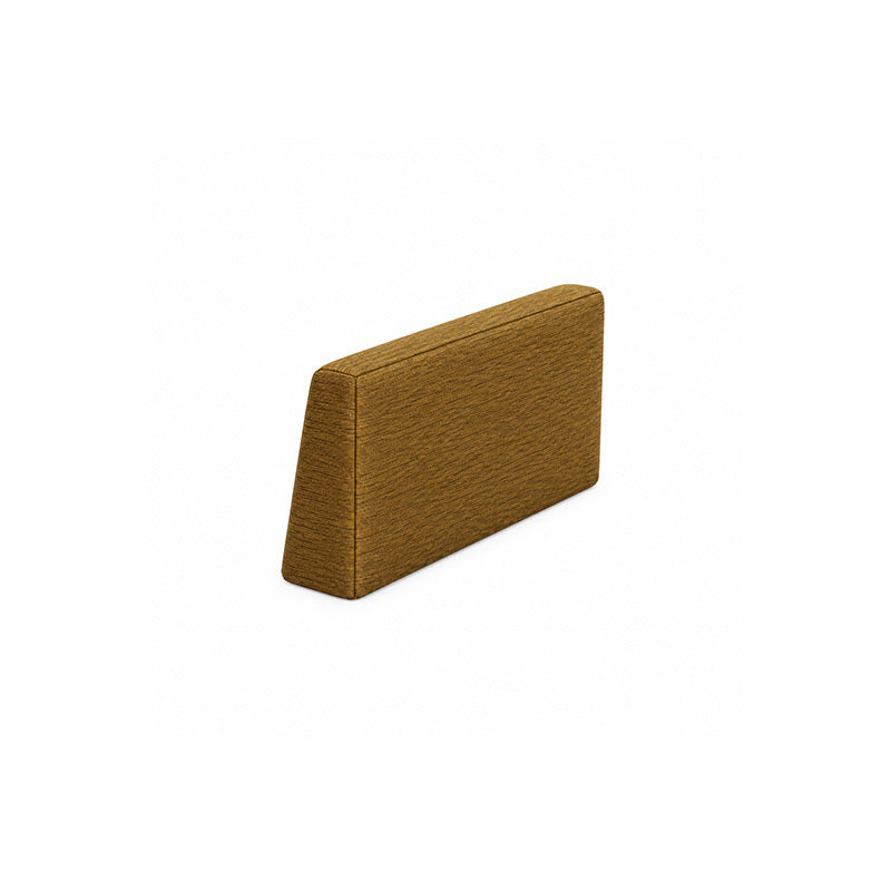 Stockholm Armrest Protectors, One pair-Patterned Weave Antique Gold