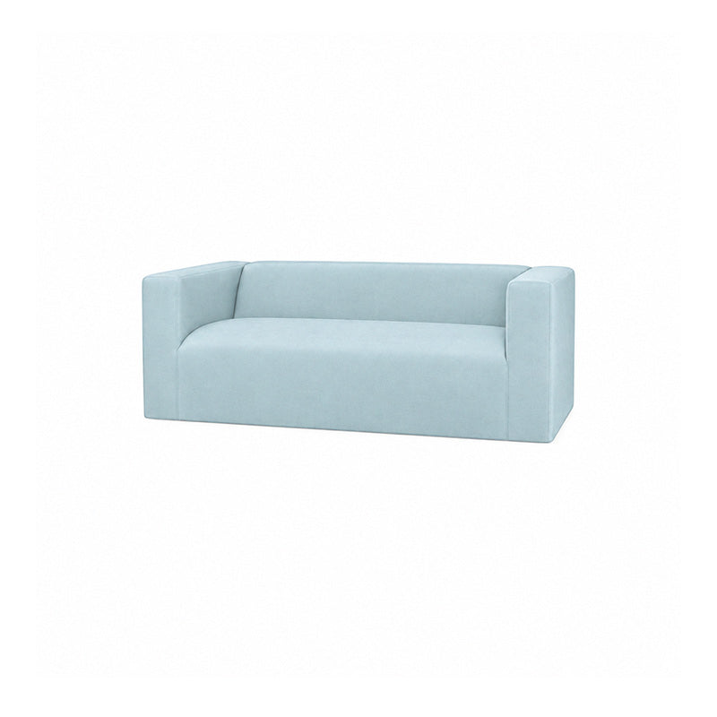 Klippan 2 Seater LongSkirt Sofa Cover-Microfiber Mint