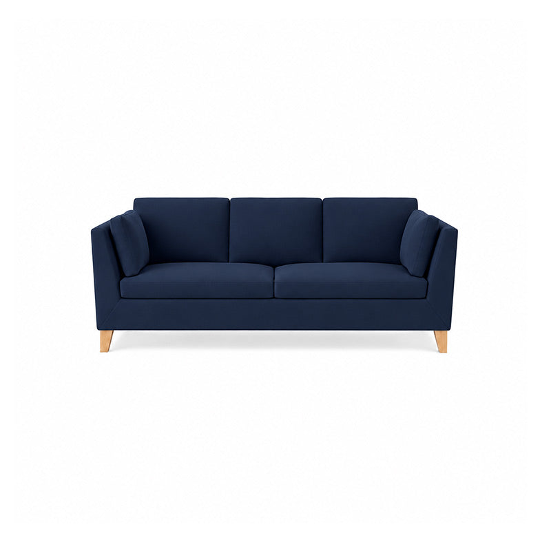 Stockholm 3 Seater Sofa Cover-Chenille Midnight