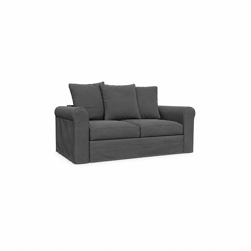Grönlid 2 Seater Sofa Cover-Corduroy Ash Gray