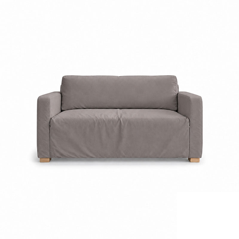 Solsta Sofa Bed Cover-Chenille Antelope