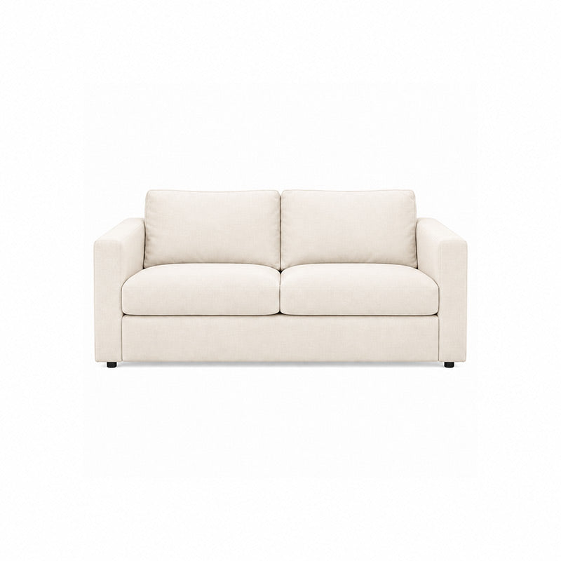Finnala Loveseat Cover-Structural Weave Cream