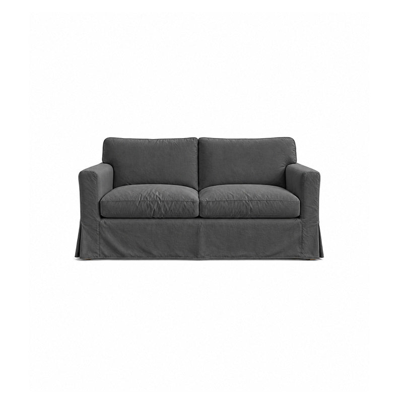 Sandby 2 Seater Sofa Cover-Chenille Graphite